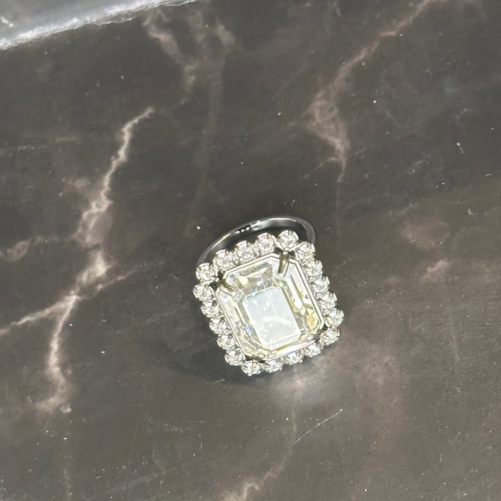 Swarovski Silver and Crystal Ring